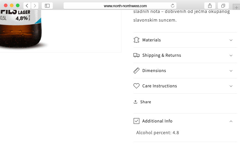 Shopify meta polja - OS 2.0