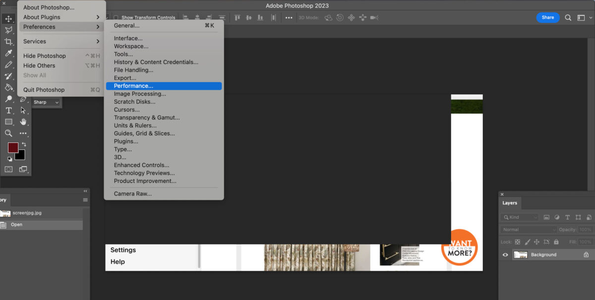 Fix Adobe on Mac M1 black screen issue