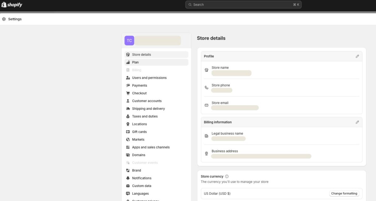 Cancel Shopify subscription