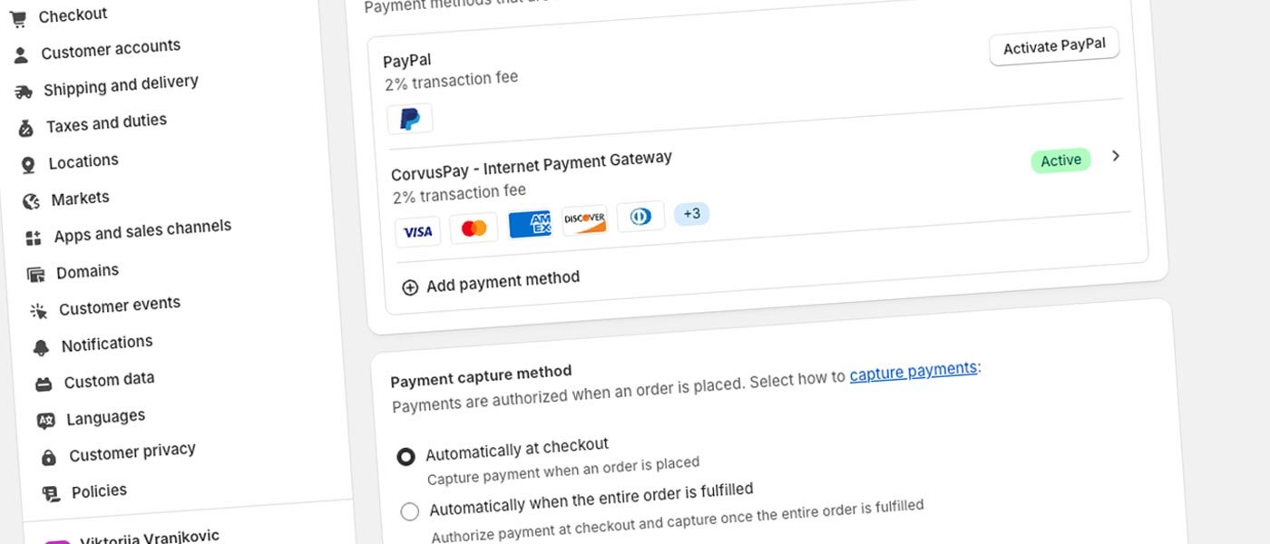 Plaćanje pouzećem Shopify